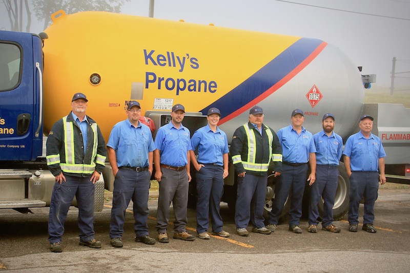 Staff members of Kellys Propane